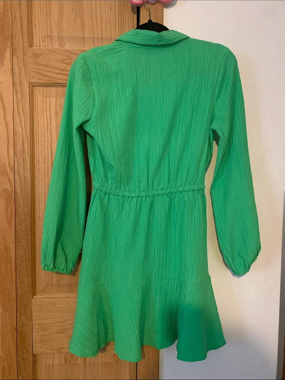 Indulge Button Down Drawsting Dress - Picture 3 of 5